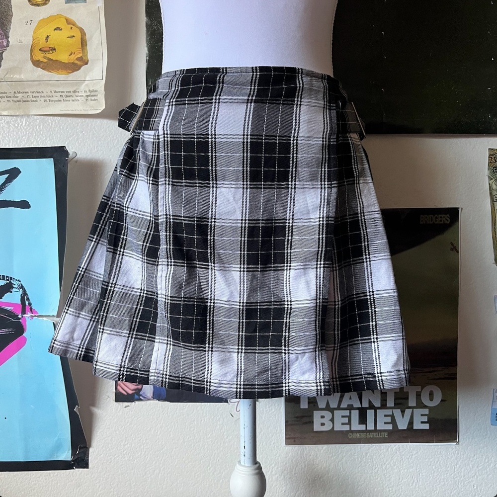 🍎 Justice Plaid Mini Skort 🍎